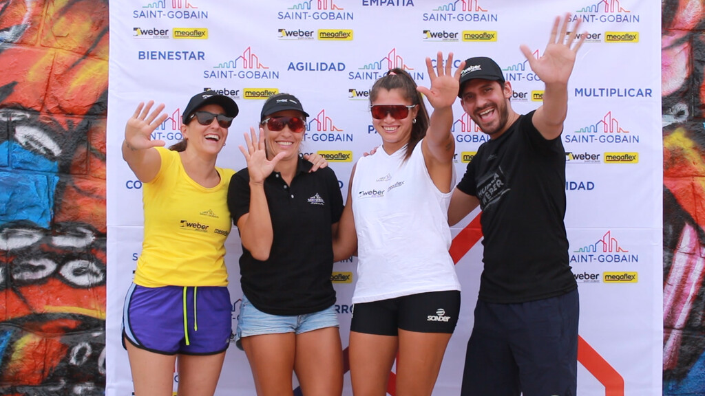 Weber Megaflex convoca a deportistas olímpicos en la costa Imagen deportistas weber megaflex en la costa