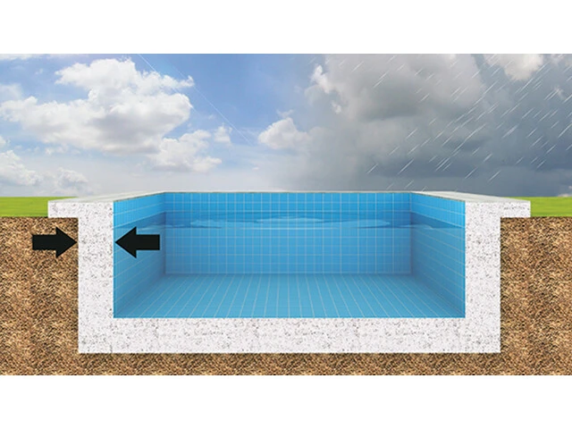 Vista piscina weber