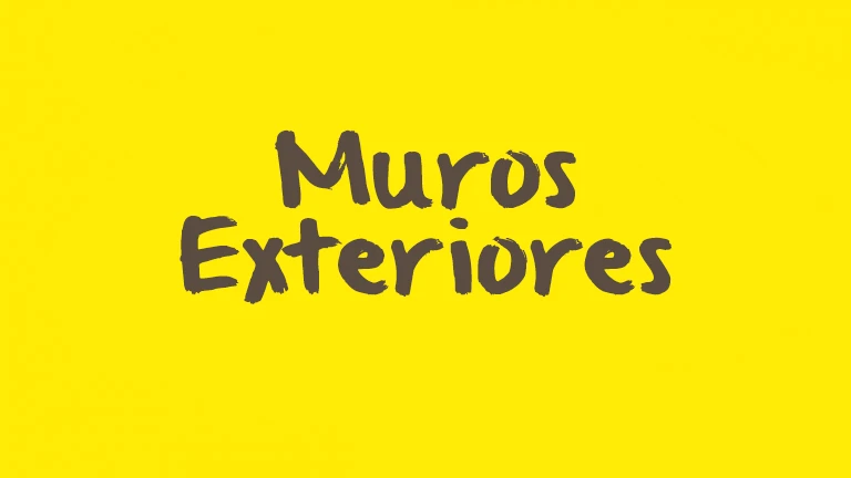 muros exteriores