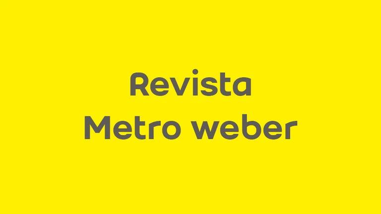 Portada MetroWeber revistas