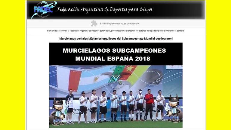 Fed. Arg. deportes para ciegos