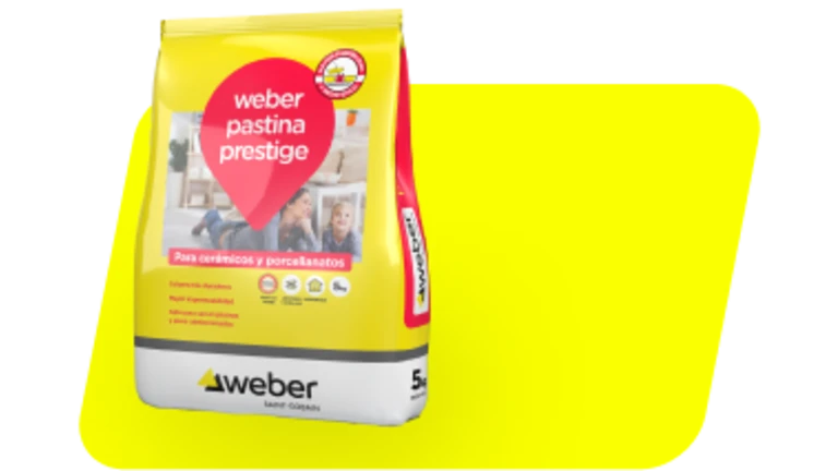 Weber pastinas para juntas