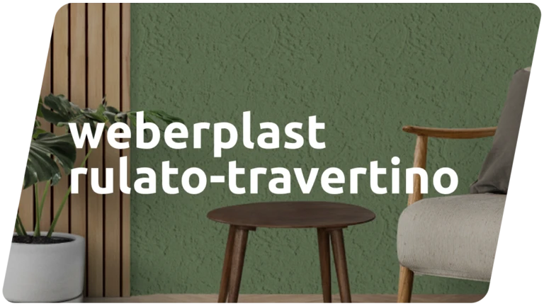 colores de weberplast rulato travertino